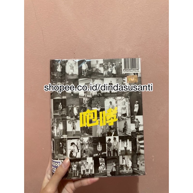 [BOOKED] EXO Growl Repackage Album Chinese Version Sealed