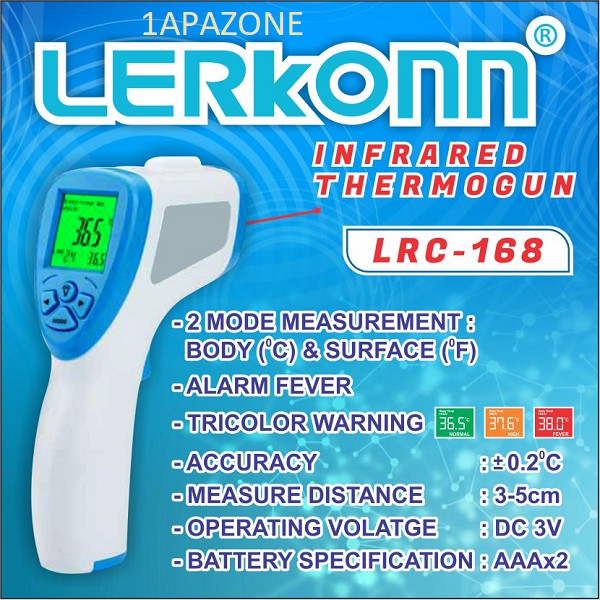 Lerkonn Infrared Thermometer ORI LRC-168A
