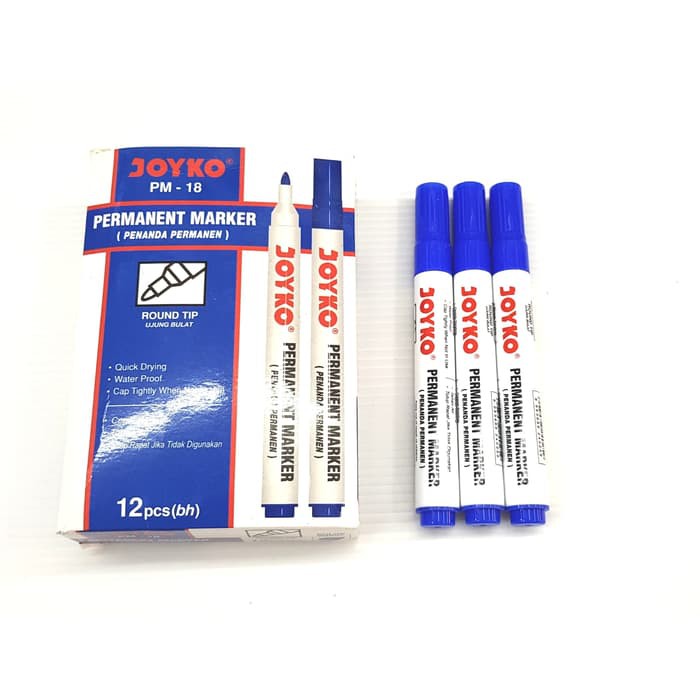 

Spidol Permanen PM 18 Biru JOYKO