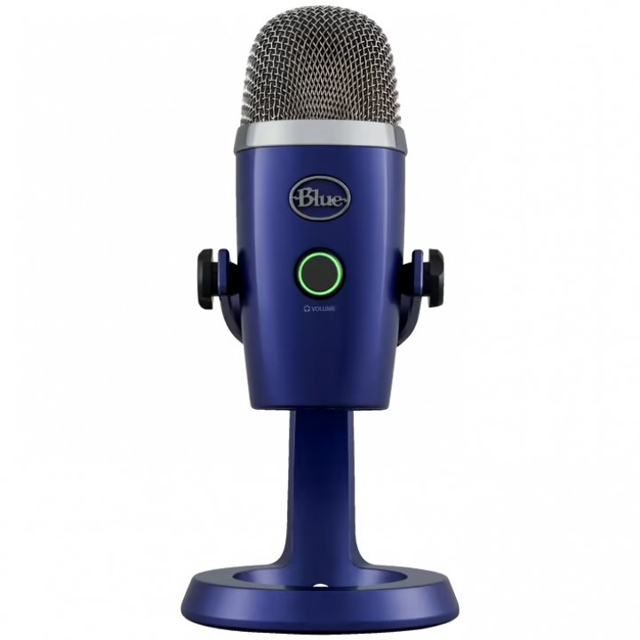 BLUE Microphones Yeti NANO - Premium USB Microphone - Vivid Blue