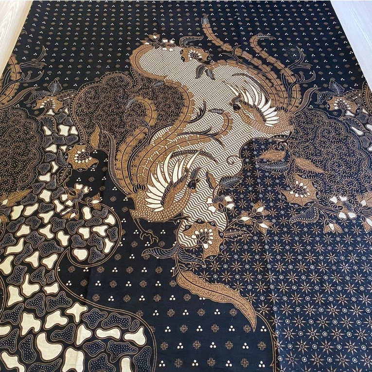 Kain Batik Pekalongan Katun Prima Motif Ethnic Songket merah maroon sekar nelin