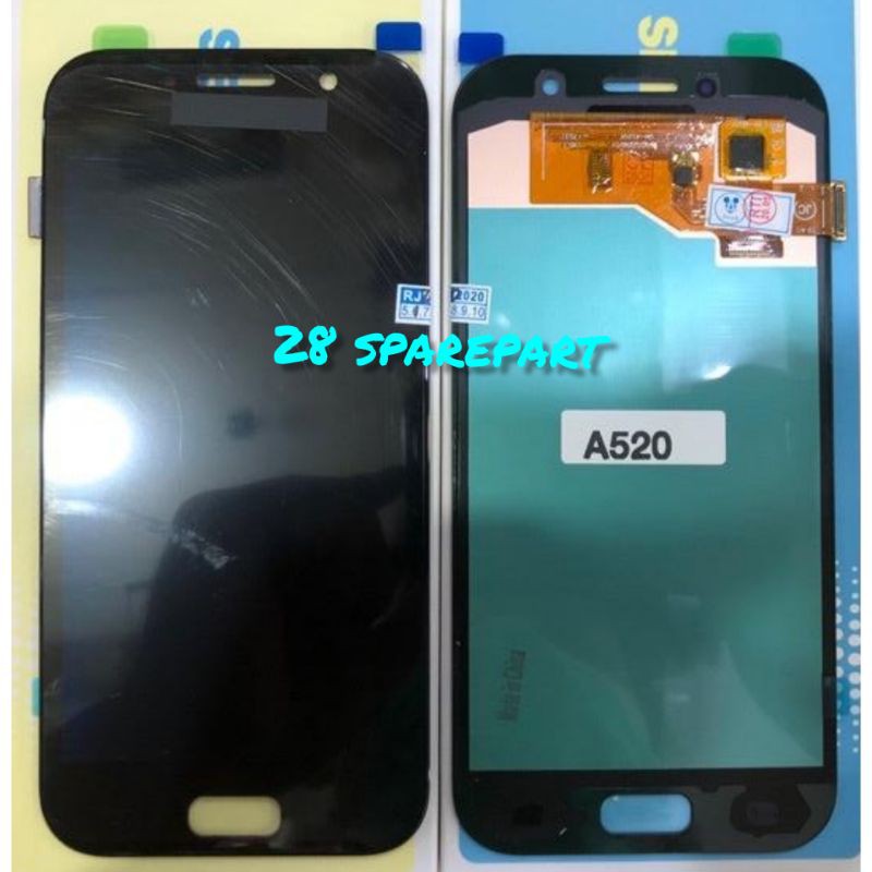 LCD FULLSET SAMSUNG A520 / A 520 / A5 (2017) ORIGINAL OLED