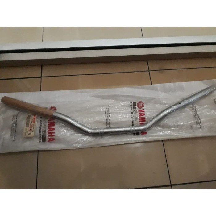 HANDLEBAR / STANG YAMAHA BYSON CARBU ORIGINAL - WARNA SILVER