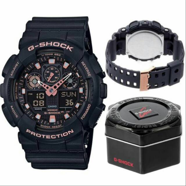 Jam tangan G-SHOCK GA-100GBX-1A4DR