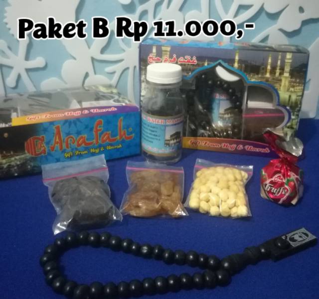 Paket oleh oleh haji umroh souvenir gift haji umroh murah hemat ekonomis