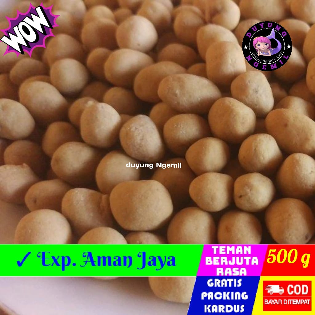 

Kacang Atom Panggang 500g / Kacang Telur Oven - Duyung Ngemil - makanan ringan jajanan jadul camilan termurah jajanan murah cemilan sehat snack kiloan