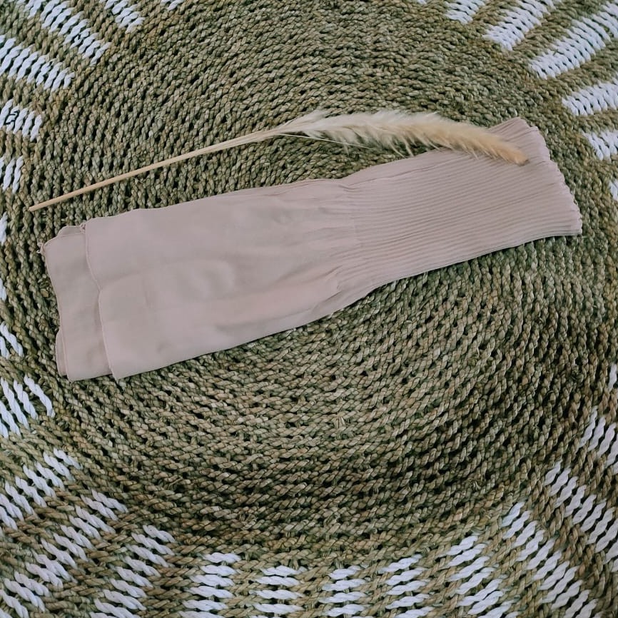 (lanjutan warna part 2)Pashmina Plisket Shawl/Pashmina Plisket Pashmina Diamond crep/Pashmina pleate-cream