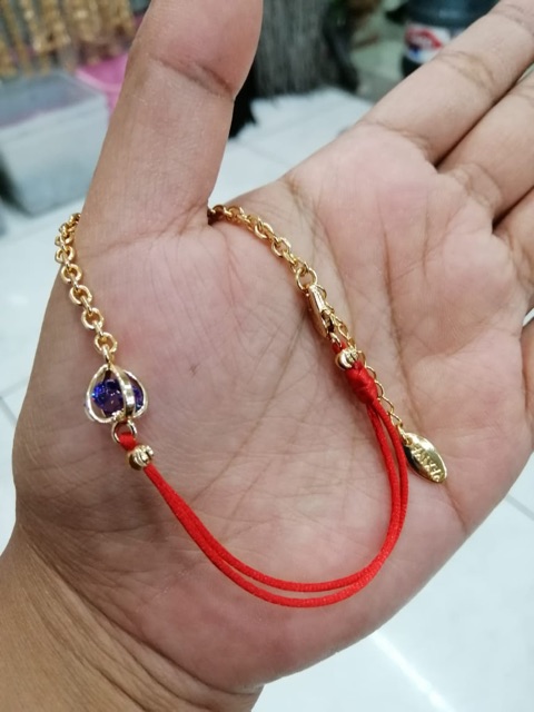 Gelang tangan wanita //gelang serut /perhiasan lapis emas //gelang tangan //gelang tali//gelang