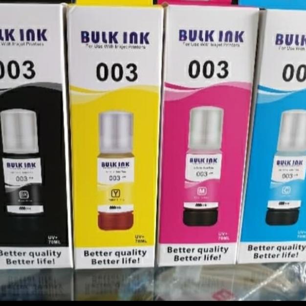 Tinta Epson 003 bulk ink Tinta Epson l3110 L1110 L3150 - Hitam