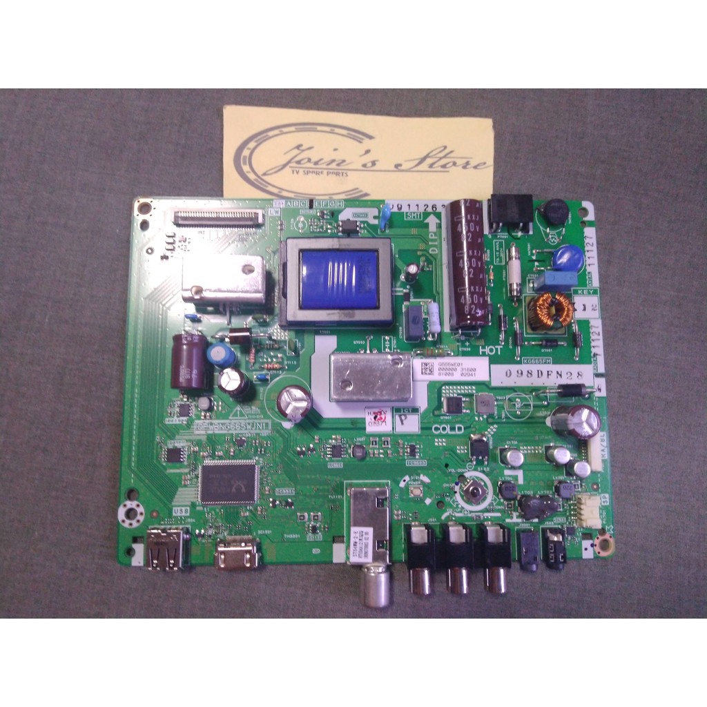 MB SHARP LC-32LE180I - MAINBOARD TV LC 32LE180I - MESIN LC32LE180I - MB PSU