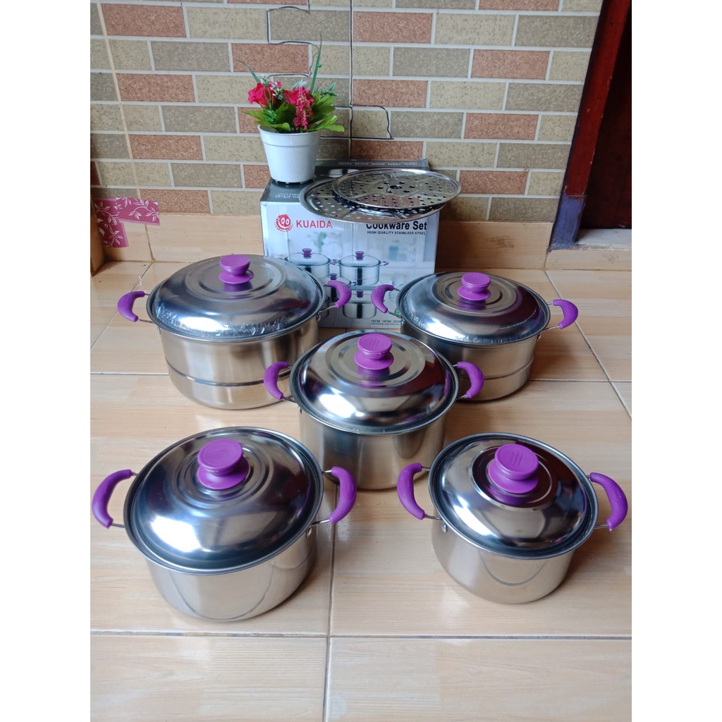 PANCI SET KUAIDA/PANCI SET/PANCI KUAIDA/COOKWARE SET/SET KUAIDA NON WARNA