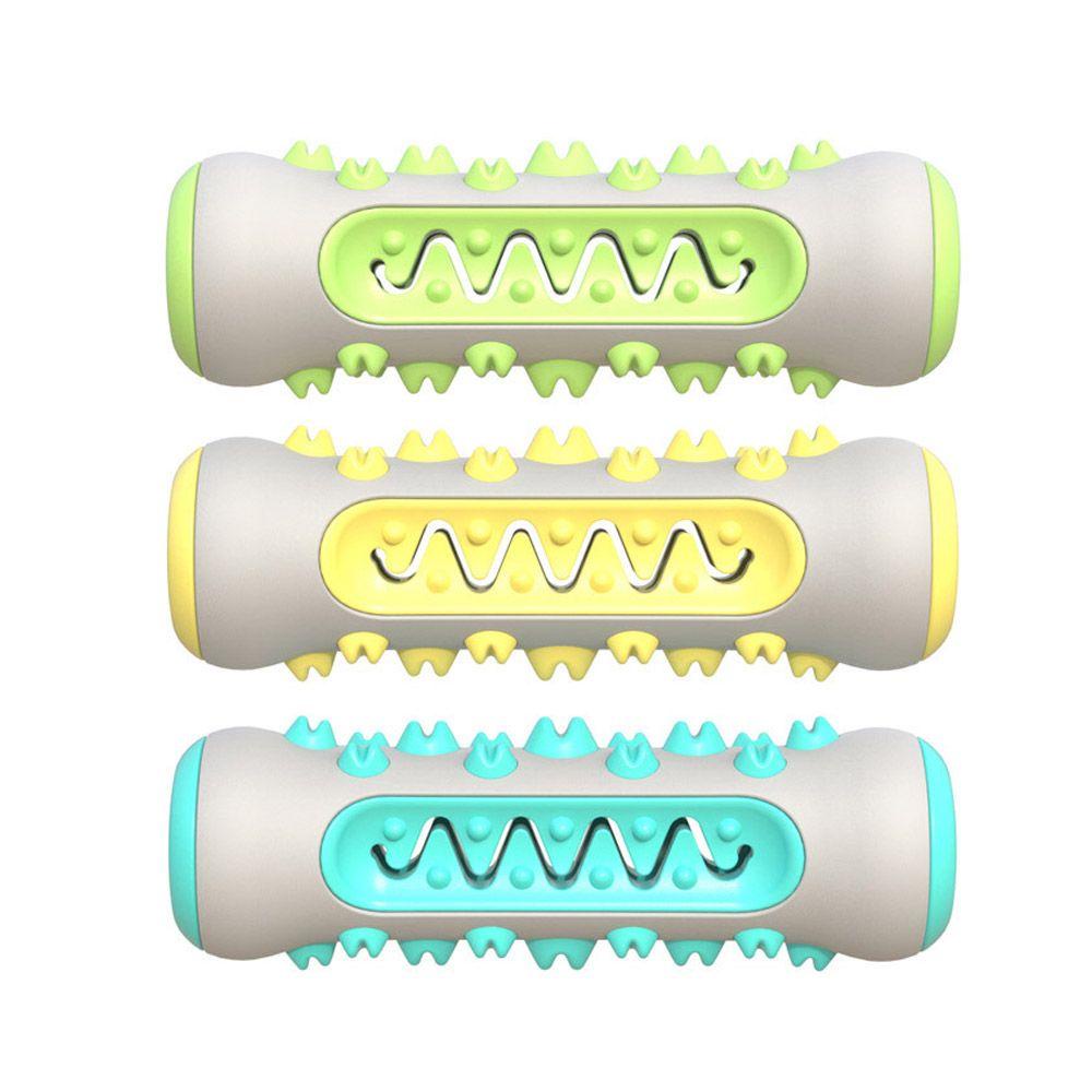 Solighter Mainan Sikat Gigi Tahan Gigit Mainan Hewan Peliharaan Anjing Perawatan Gigi Batang Molar Anjing
