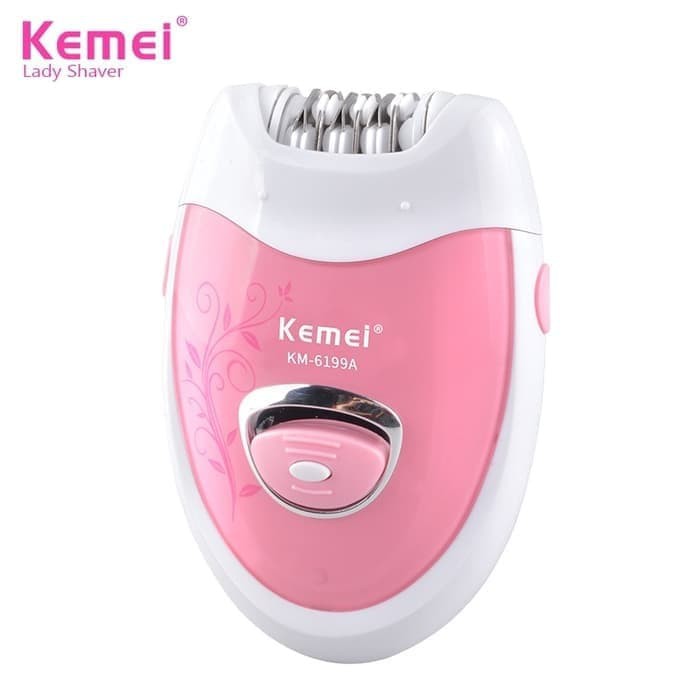 Kemei KM - 6199A Dual Heads Electric Epilator Hair Remover 2 in 1