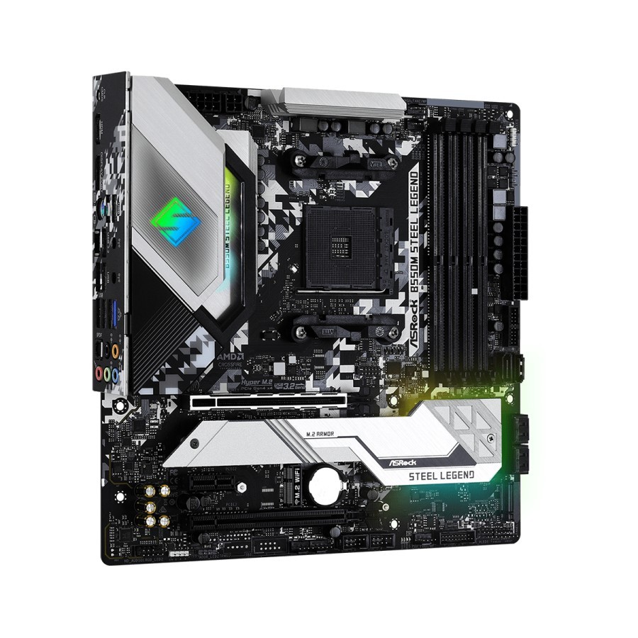 Asrock B550M STEEL LEGEND - AM4 Motherboard PCIE 4.0