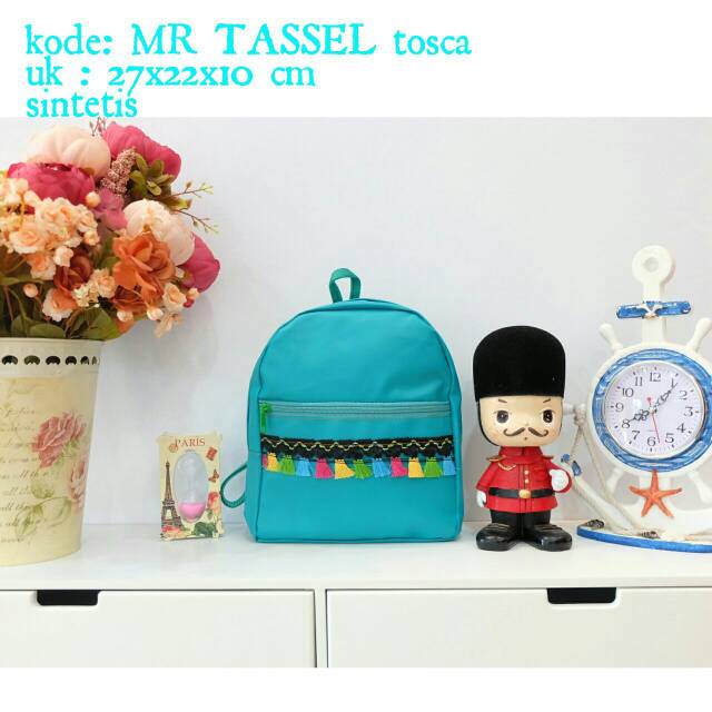 Mini Ransel Tassel (MR Tassel) ( COD BAYAR DITEMPAT )