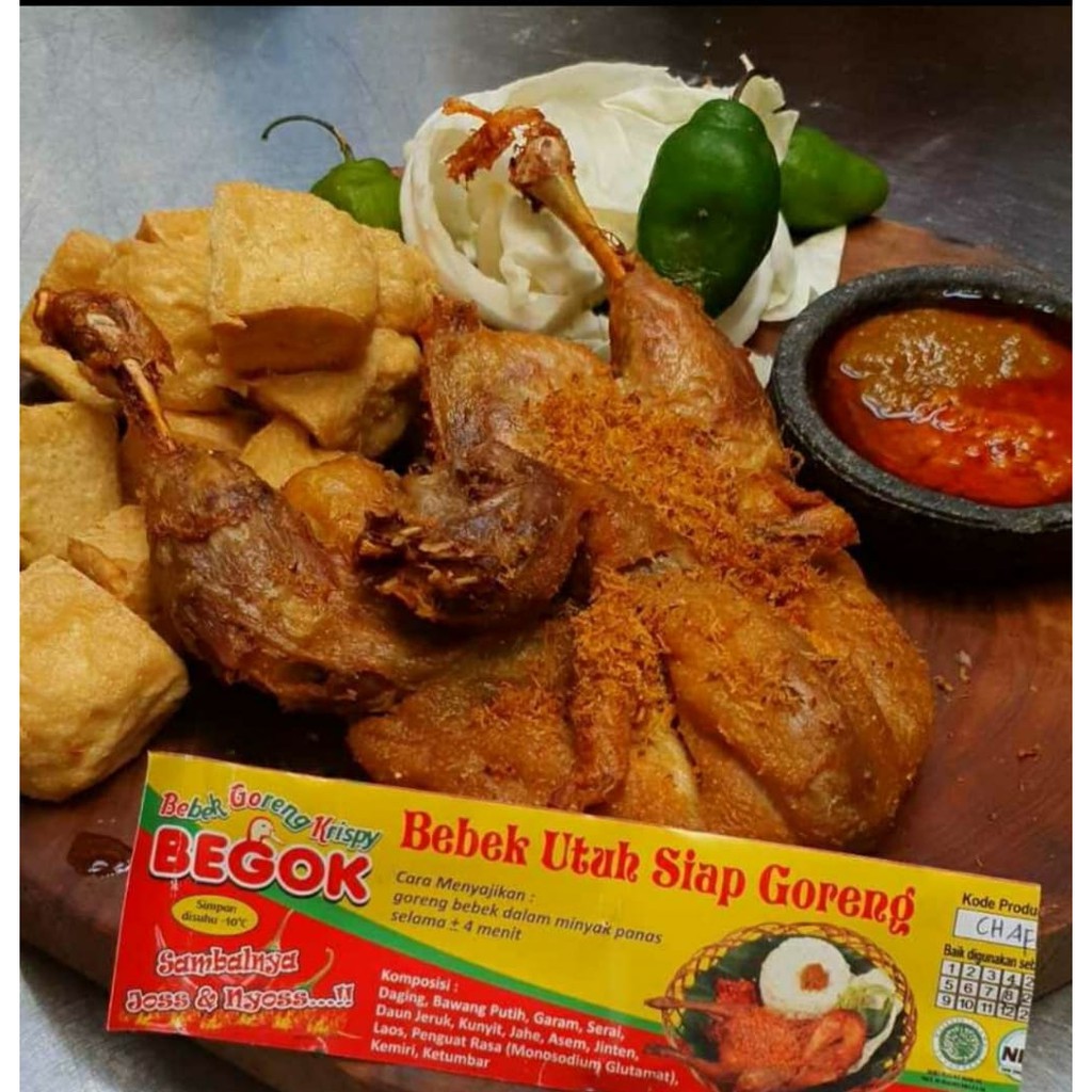 

BEBEK BEGOK GORENG/BAKAR