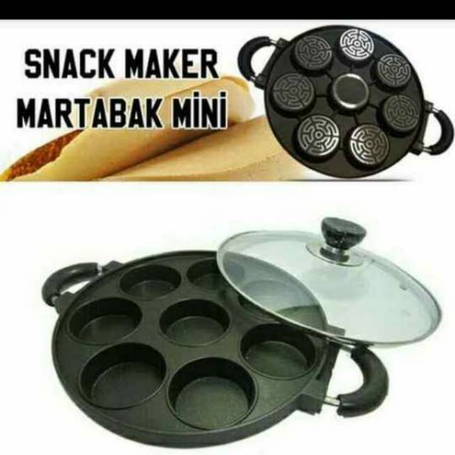 Cetakan Kue 8 Lubang Snack Maker Martabak Mini Shopee Indonesia