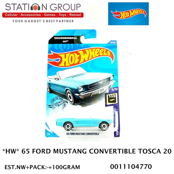 HOT WHEELS HW 65 FORD MUSTANG CONVERTIBLE TOSCA 20