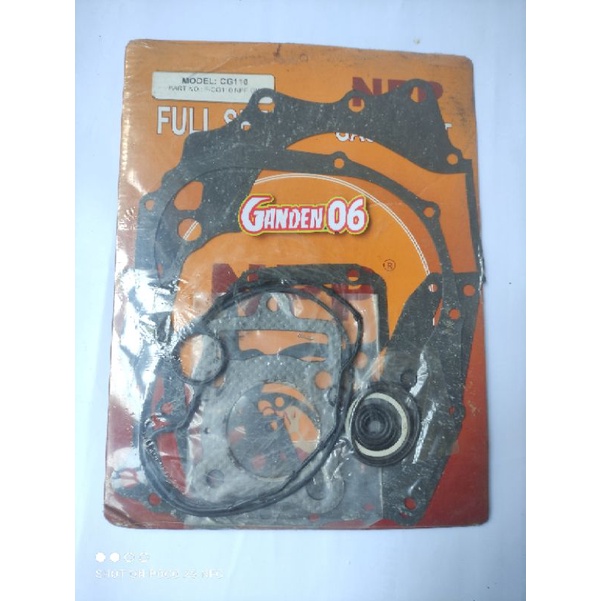 PAKING FULLSET FULL SET FULSET PERPACK MESIN HONDA CG110 CG-110