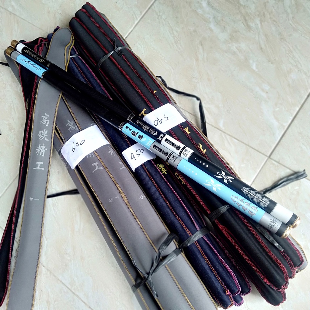 Joran Pancing Longteng Fishing 360 Panjang Ros Tertutup 80 cm