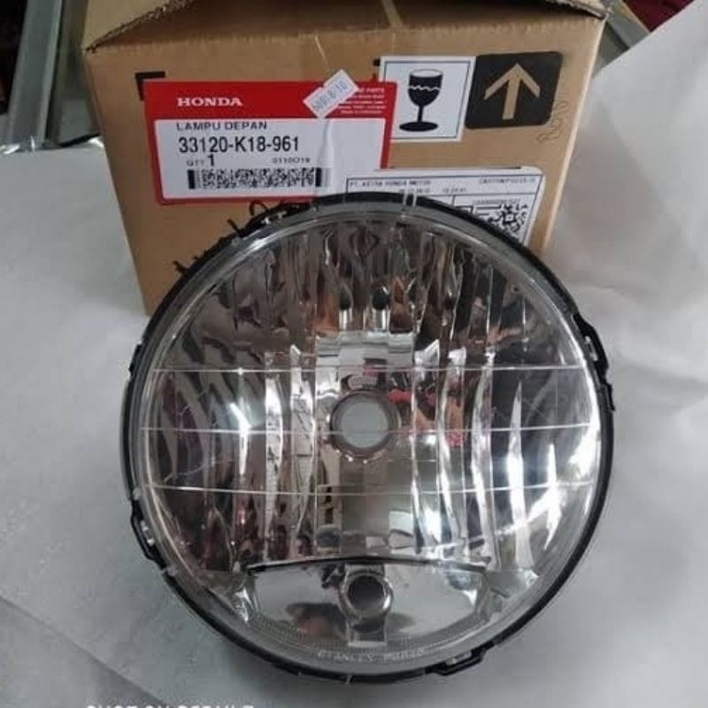 REFLEKTOR LAMPU DEPAN CB VERZA REFLEKTOR CBVERZA 33120-K18-961 33120K18961 ORI AHM