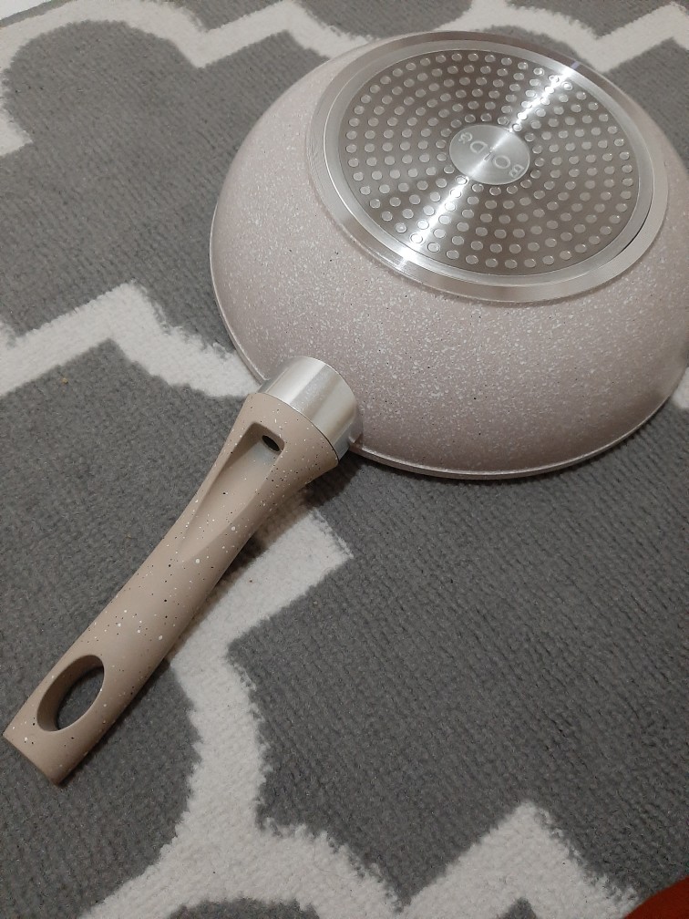 Boldë Granite Wajan / Super Pan Wok 26 Cm - Beige