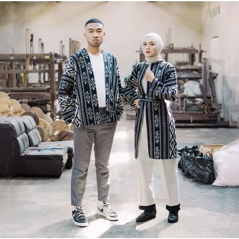 Baju Couple Kimono Tenun Toraja
