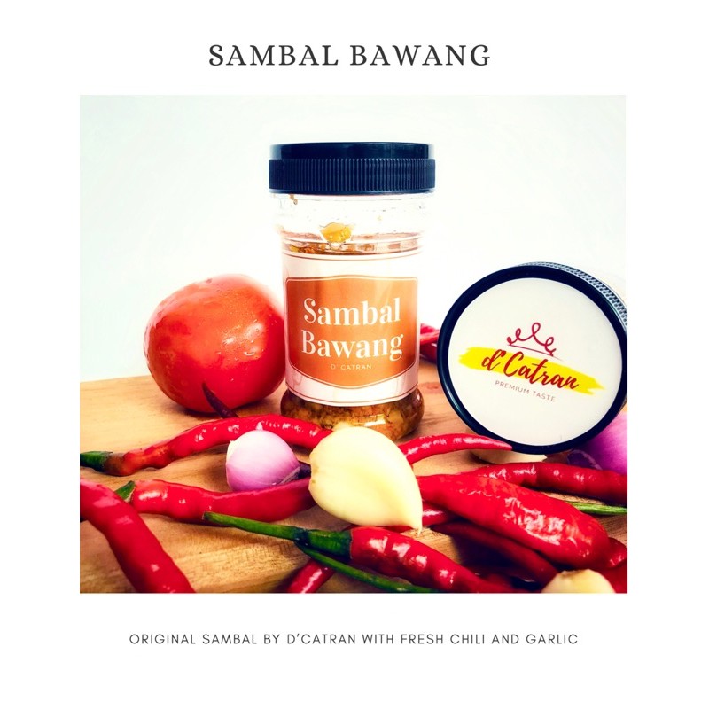 

SAMBAL BAWANG ORIGINAL D’CATRAN