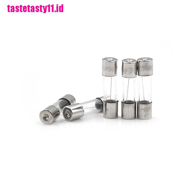 【TTID】100Pcs/Box 5*20mm 3.15A 250V Fuses 3.15 Amp Glass Tube Fast-Blow Fuse