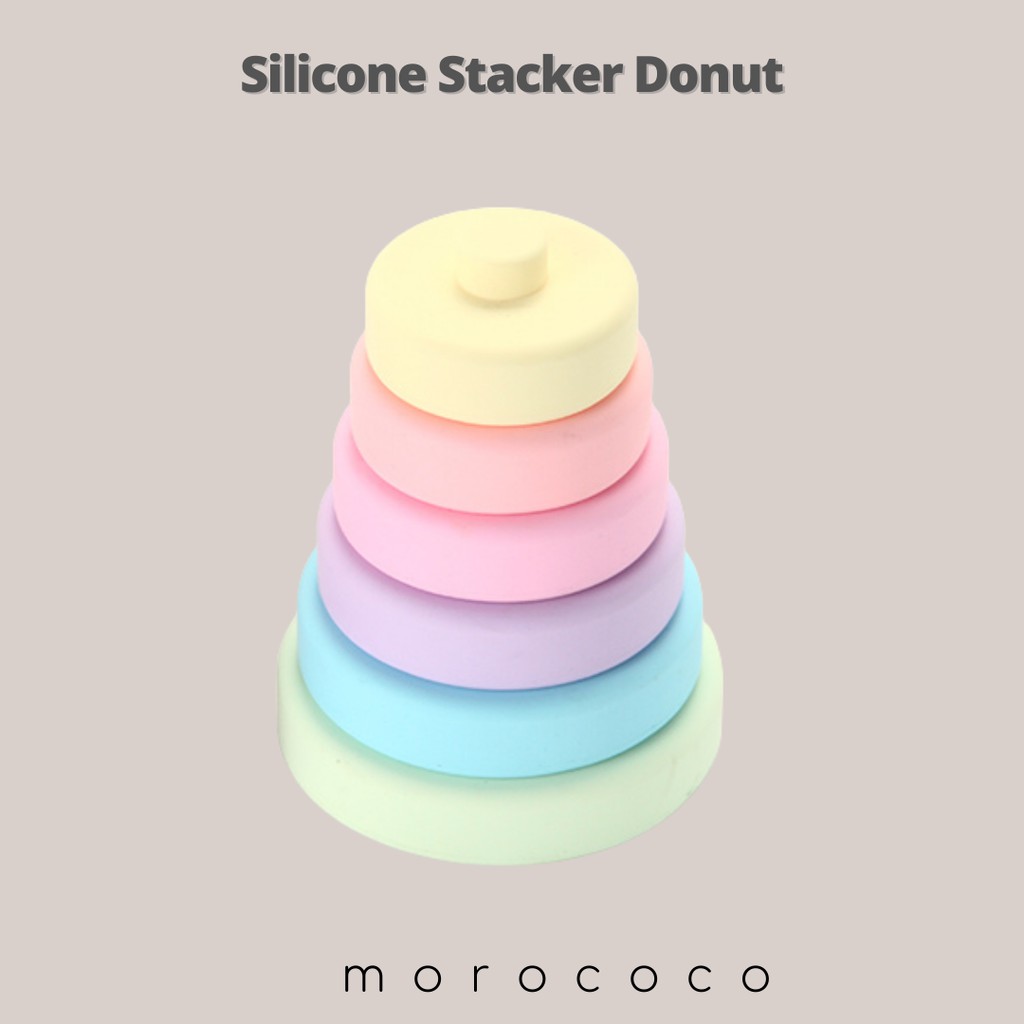 SILICONE STACKER ROUND MOROCOCO