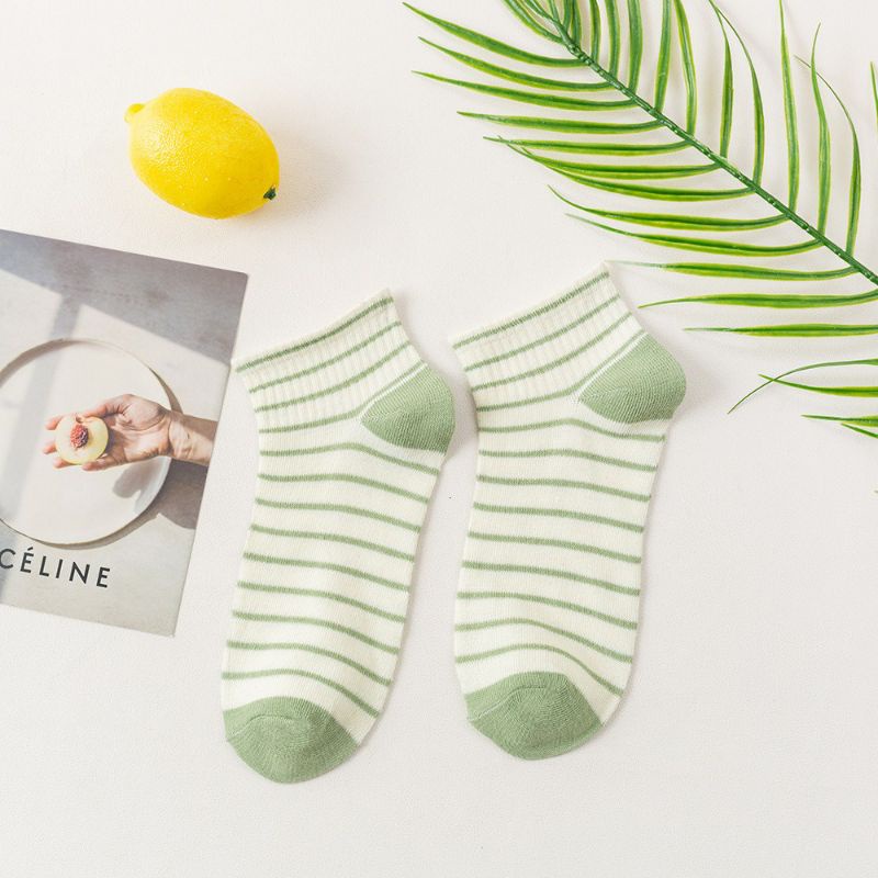 VS - Kaos Kaki Wanita Panjang Motif Avocado Kaos Kaki Semata Kaki sc -13