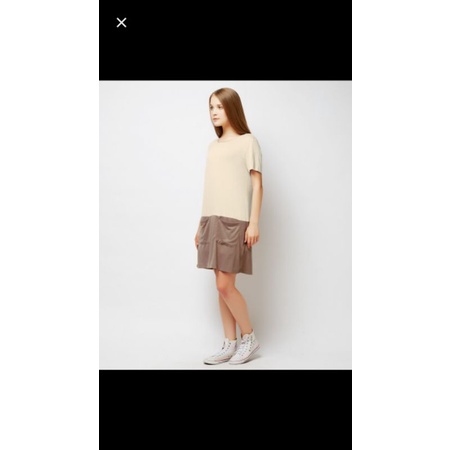 baju dress sophie martin vera multicolour