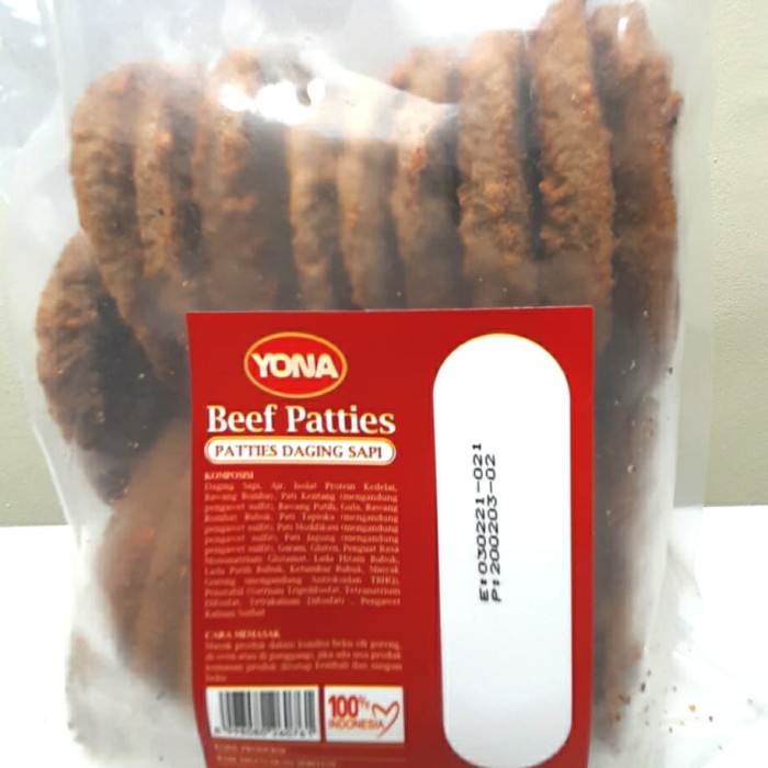 

Yona Beef Patties 1kg