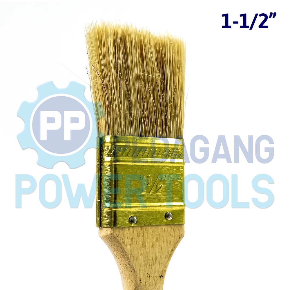 PH-999 KUAS CAT 1.5&quot; INCH GAGANG KAYU KOAS KWAS CAT TEMBOK PAINT BRUSH