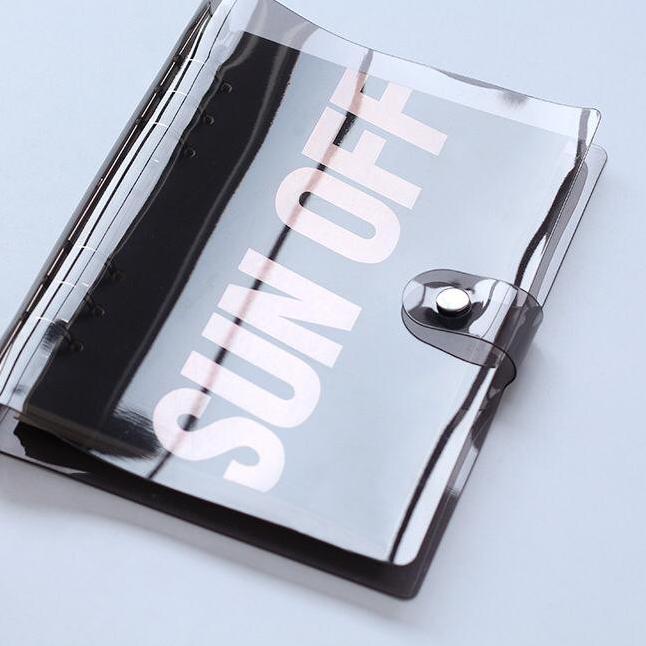 

NEW !! 9.9 [THE UNIVERSE] Buku Binder A5 6 Ring Transparan Binder Cover Notebook Binder Hologram - ST004 [KODE 7]