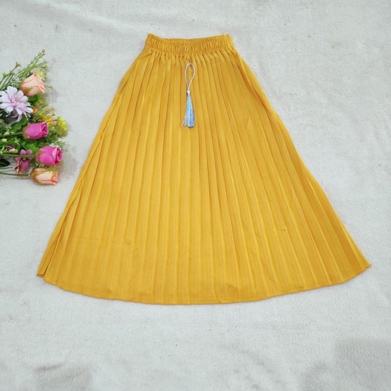 Rok Plisket Anak 2 3 4 Tahun cewek perempuan rok plisket premium HNS