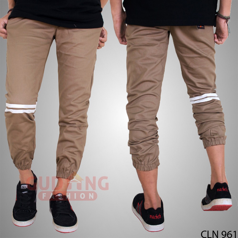 Celana Penjang Casual Cowok Jogger Pants Terbaru - CLN 961