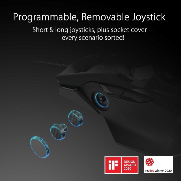 ASUS ROG Chakram Core Gaming Mouse Programmable Joystick 16000 dpi ORI