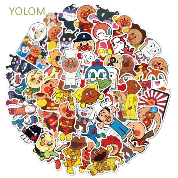 

OK324 YOLOM Waterproof Graffiti Stickers Travel Suitcase Anime Sticker