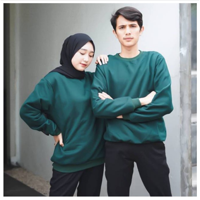 SWEATER UNISEX BASIC POLOS TEBAL PREMIUM TERBARU,