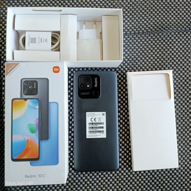 REDMI 10C  4/64 SECOND FULLSET ORI