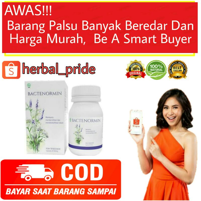 Bactenormin Original Obat Pembasmi Parasit BPOM