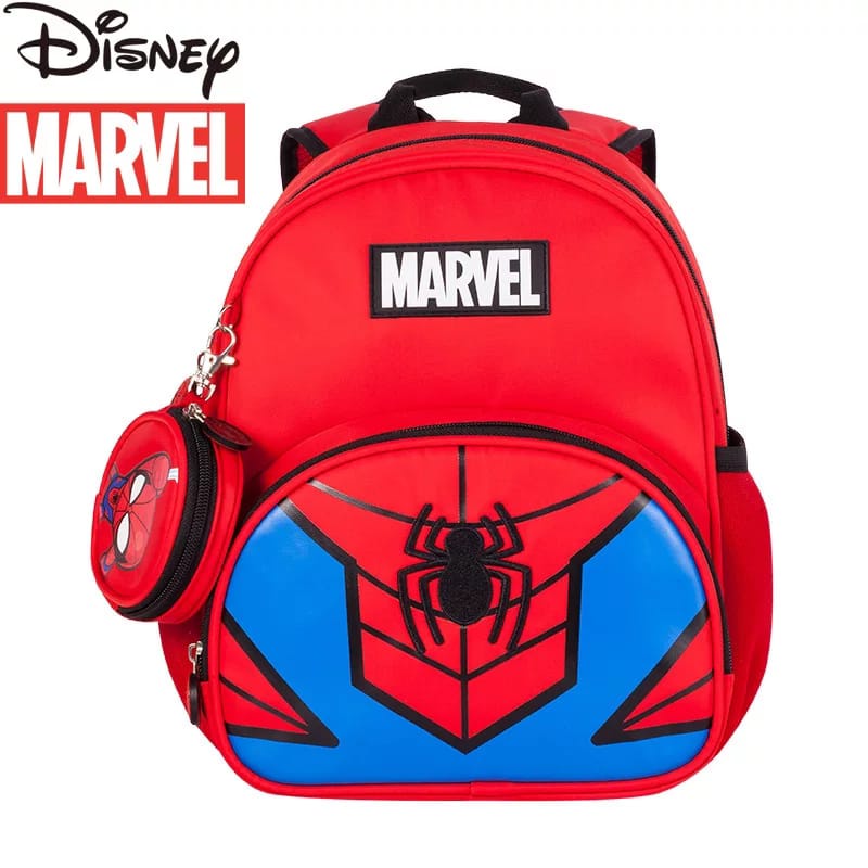 (COD) Tas Sekolah Anak Perempuan Laki2 Murah PAUD, TK, SD Model Style Korean Tas Ransel Anak Karakter MARVEL