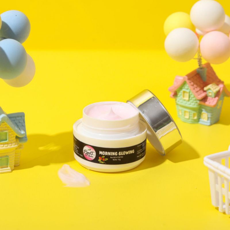 MORNING GLOWING KRIM PEMUTIH WAJAH FARMA WHITENING SKINCARE BPOM