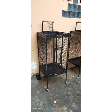 Kandang burung besi besar paruh bengkok. macau. nuri. afgrey. kakatua
