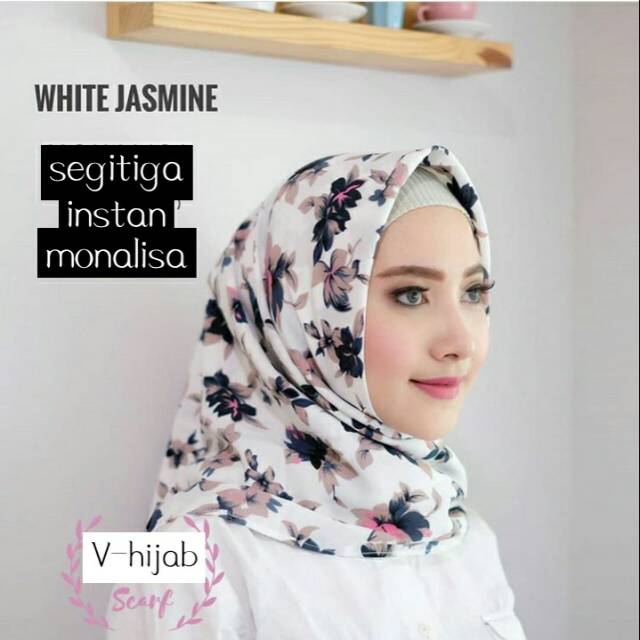 Jilbab instan motif