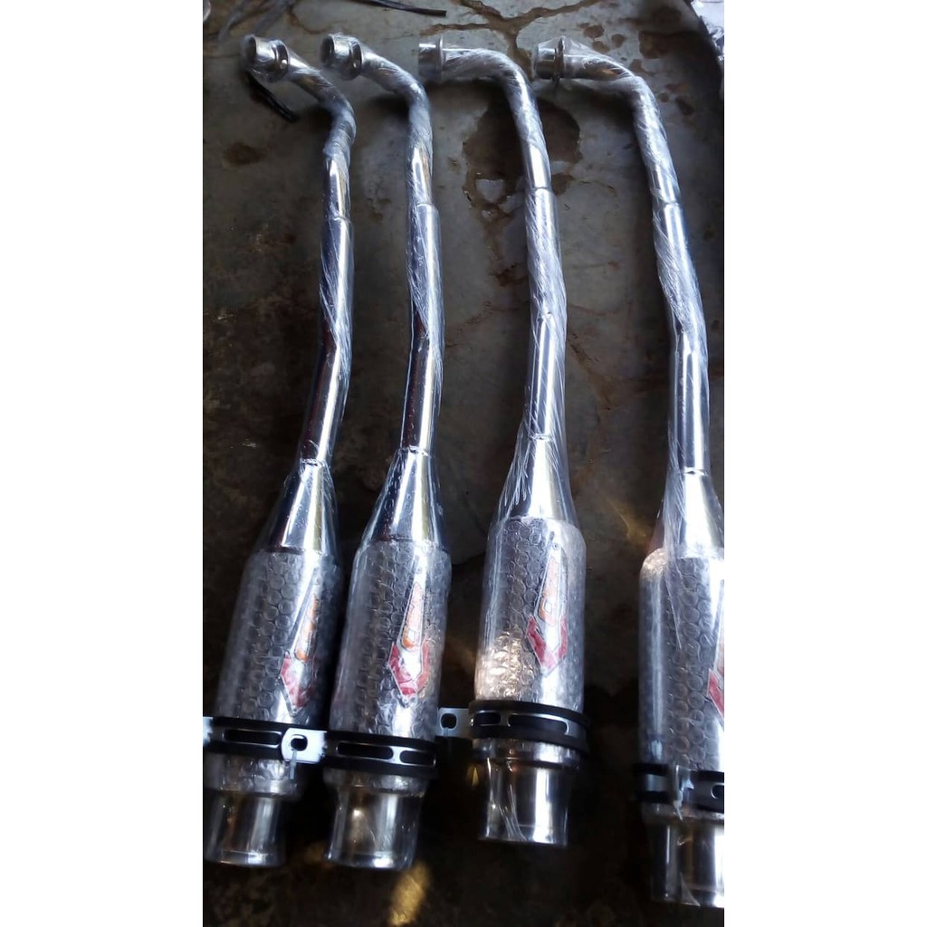 knalpot Racing CSR crome suzuki smes shogun 125 shogun SP