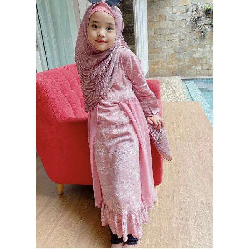 HIJAB PLISKET ANAK/PASHMINA PLISKET ANAK 150X45CM