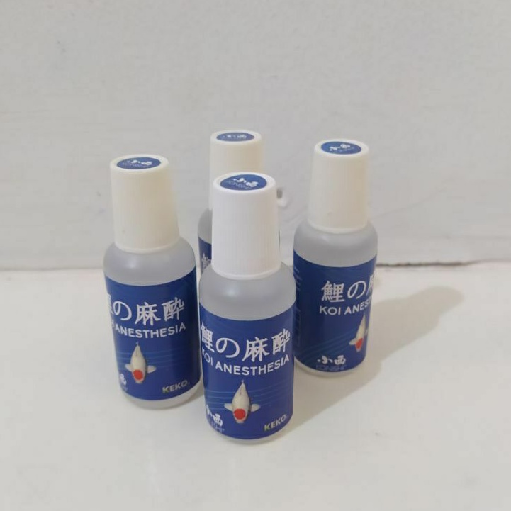 Koi Anestesia Obat Ikan Koi Anestesi Obat Bius Ikan Koi 20ml