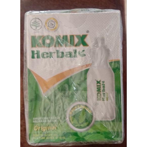

Komix Herbal Original Dan Lemon isi 4 tube/kotak